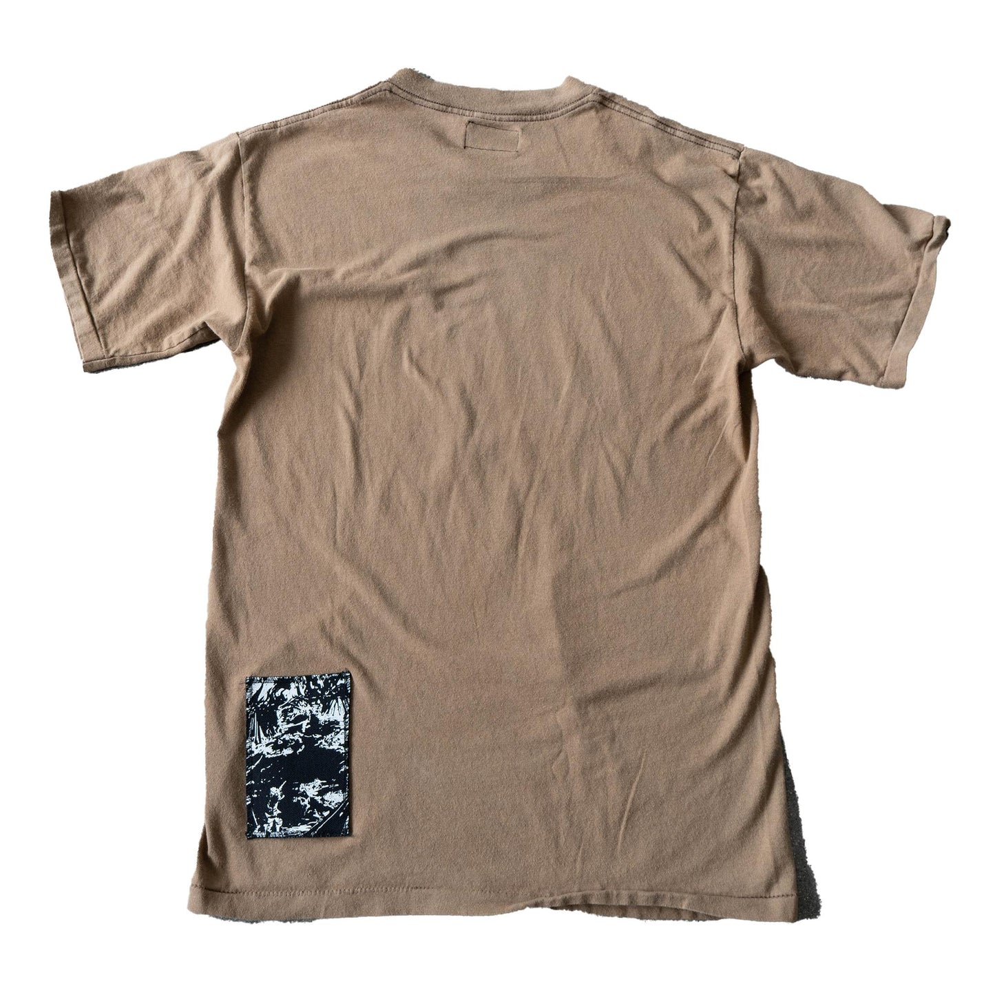 Brown Single Stitch Tee