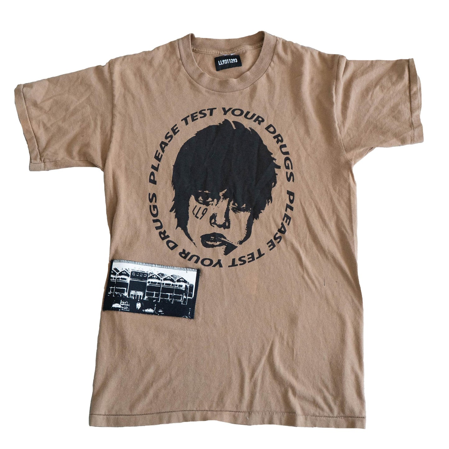 Brown Single Stitch Tee