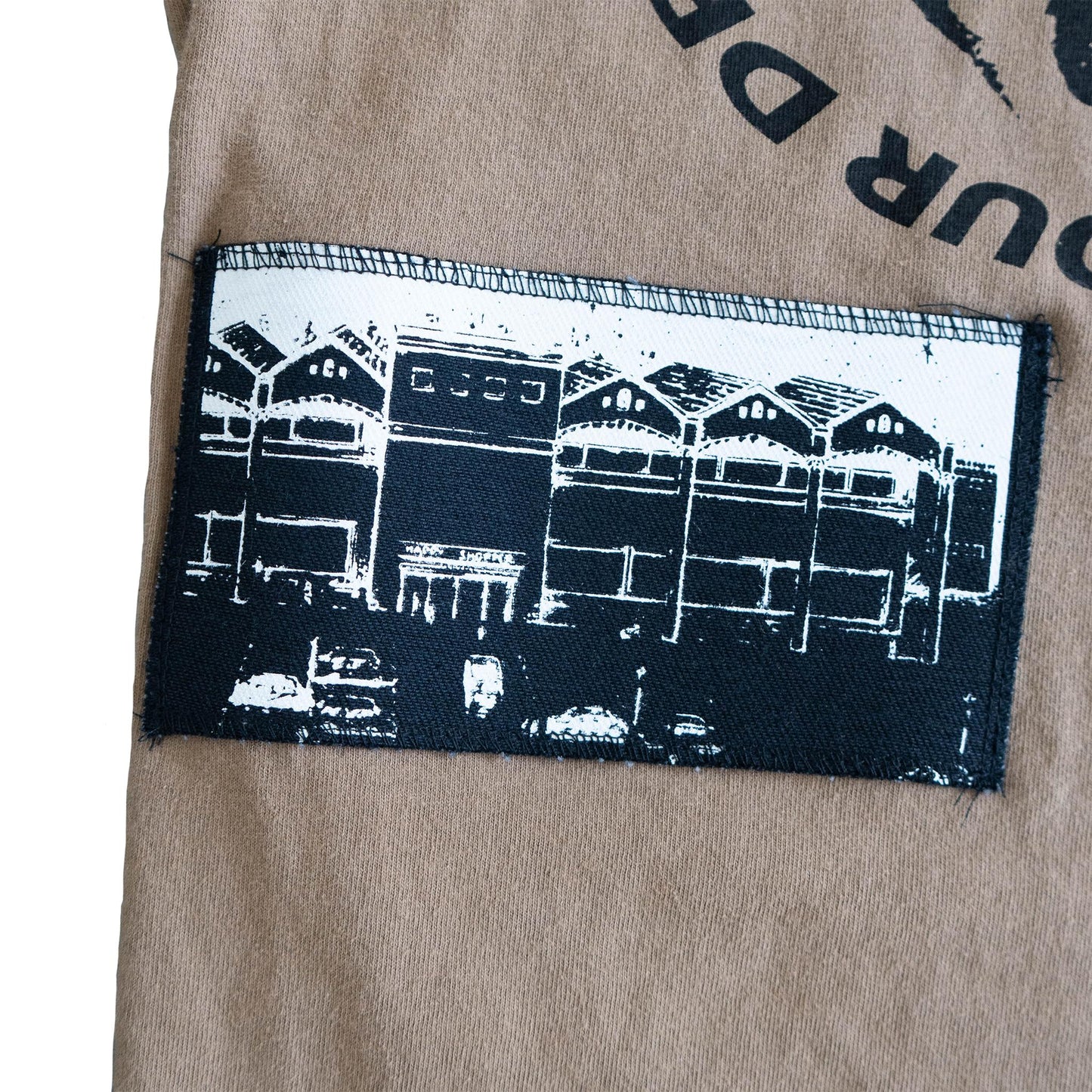 Brown Single Stitch Tee