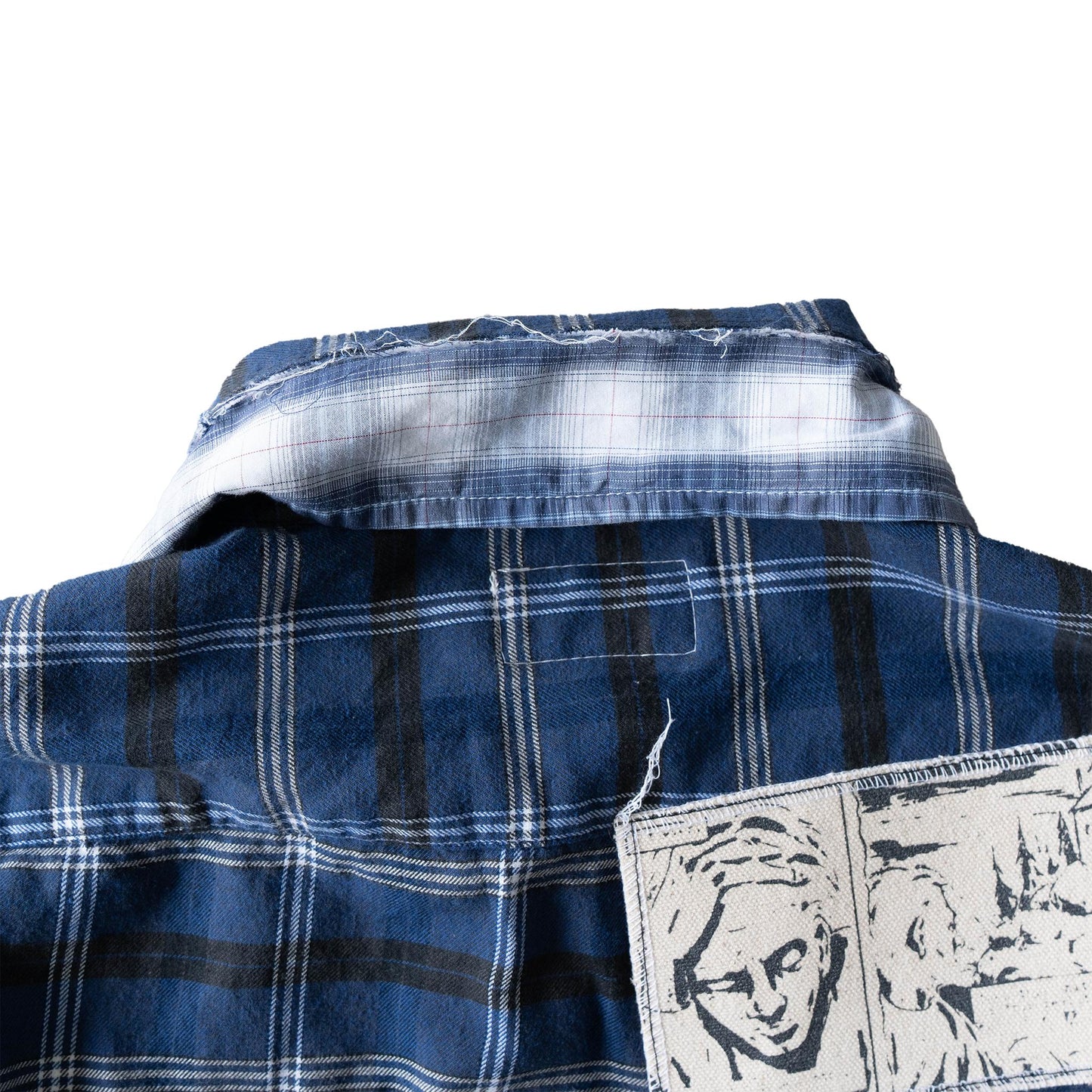 Double Blue Flannel