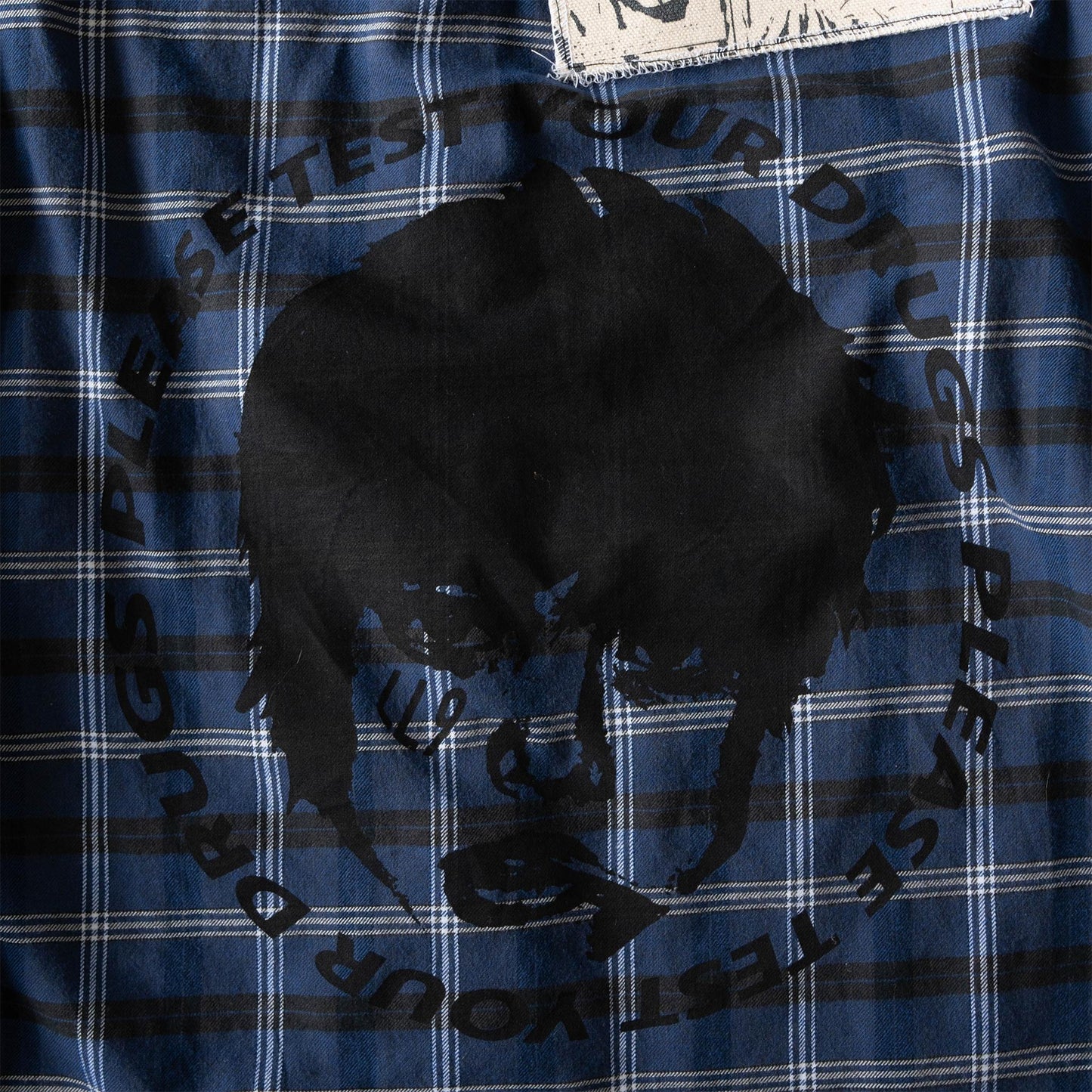 Double Blue Flannel