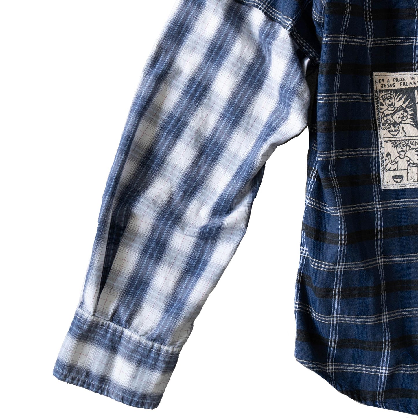 Double Blue Flannel