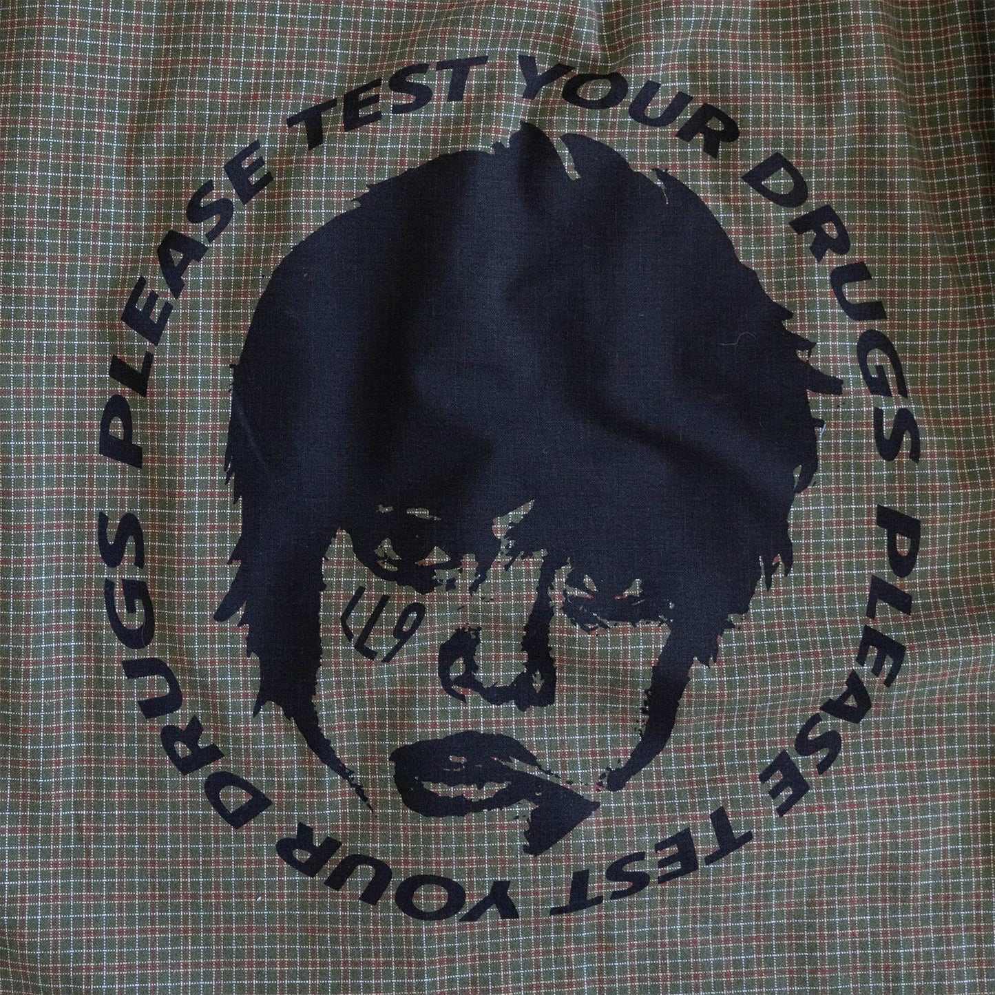 Green Flannel with Corduroy Sleeves