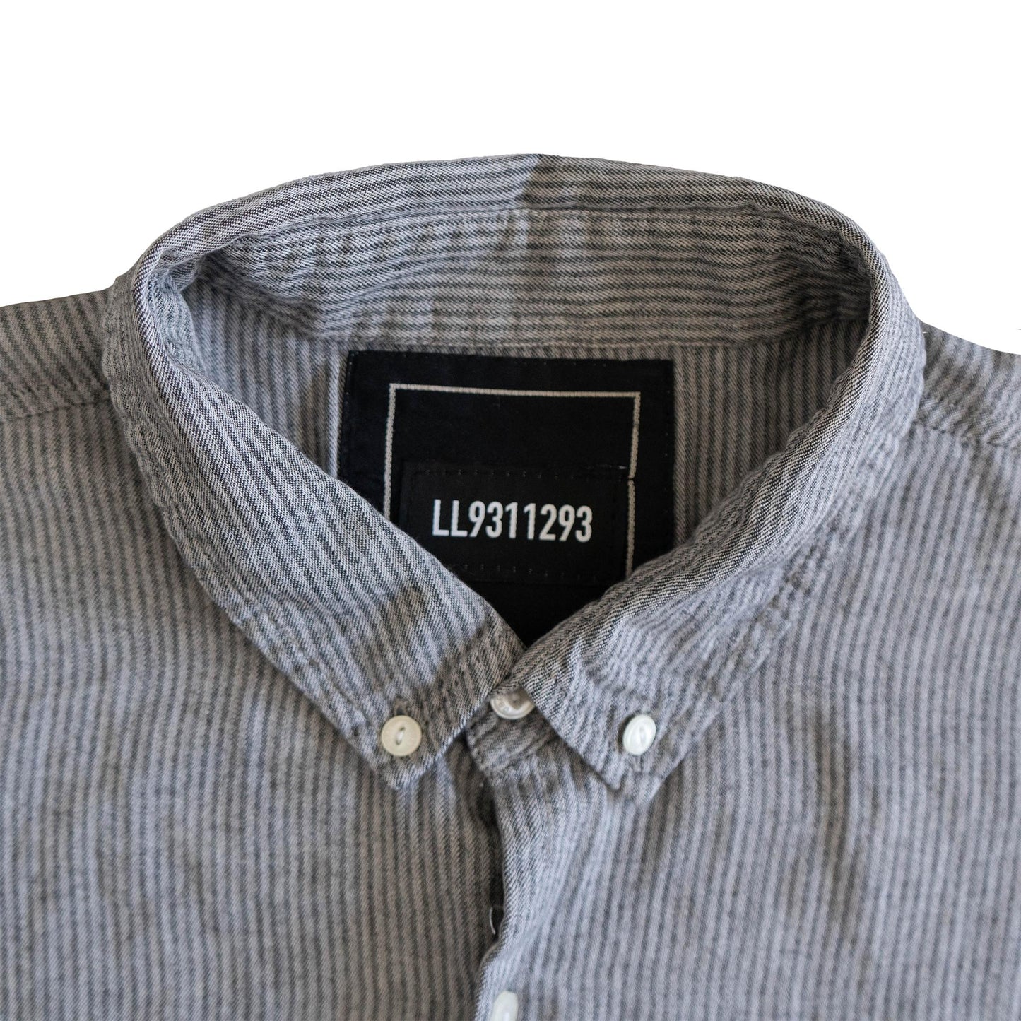 Mini Grey Striped Top