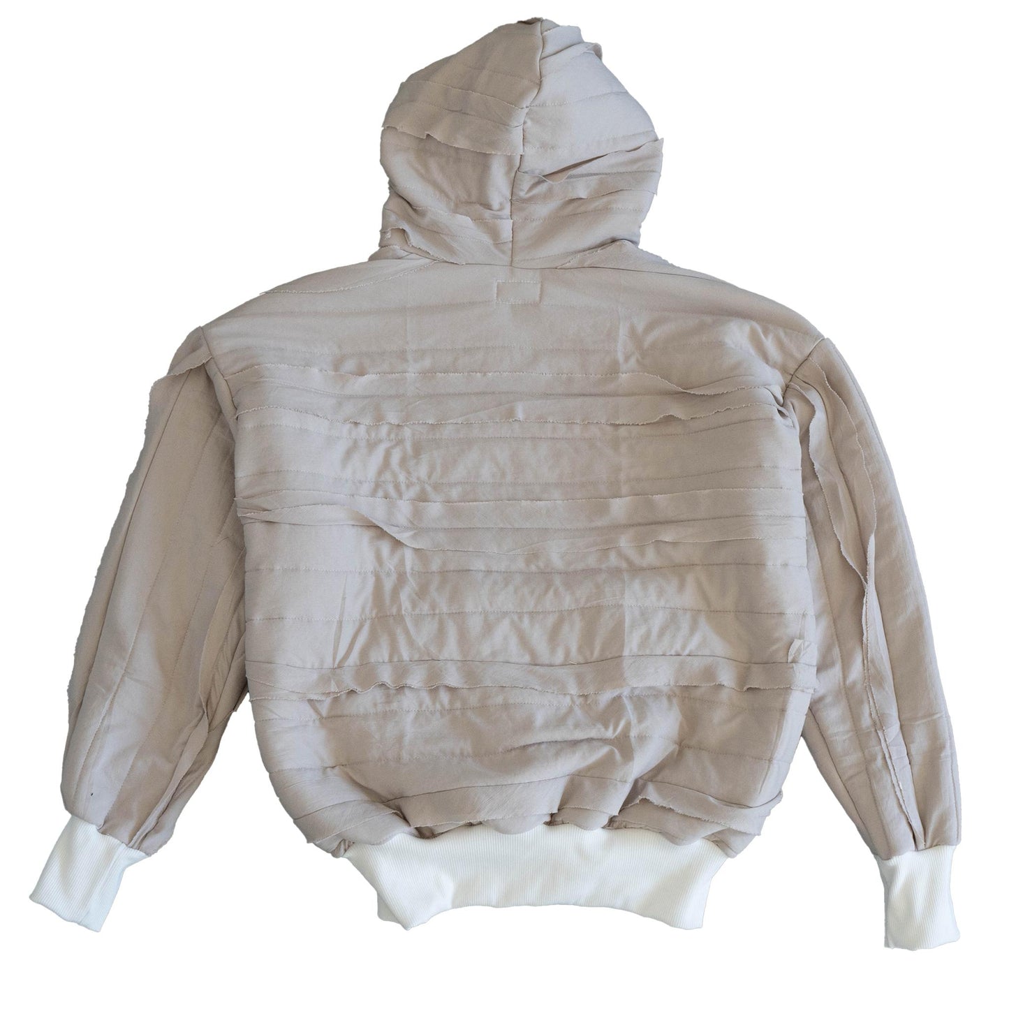 Beige-Hoodie