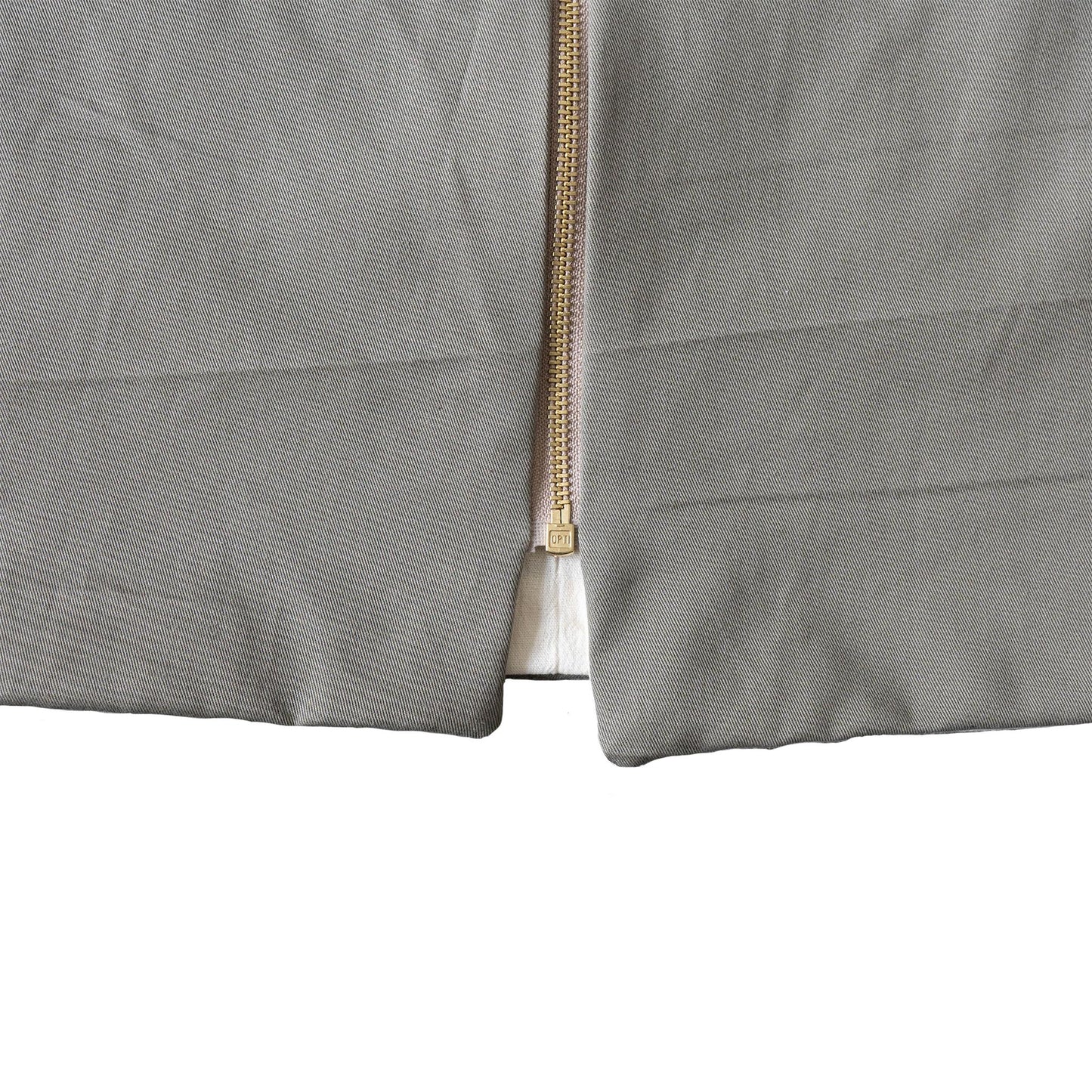 Muted Green Zip-Up Shirt