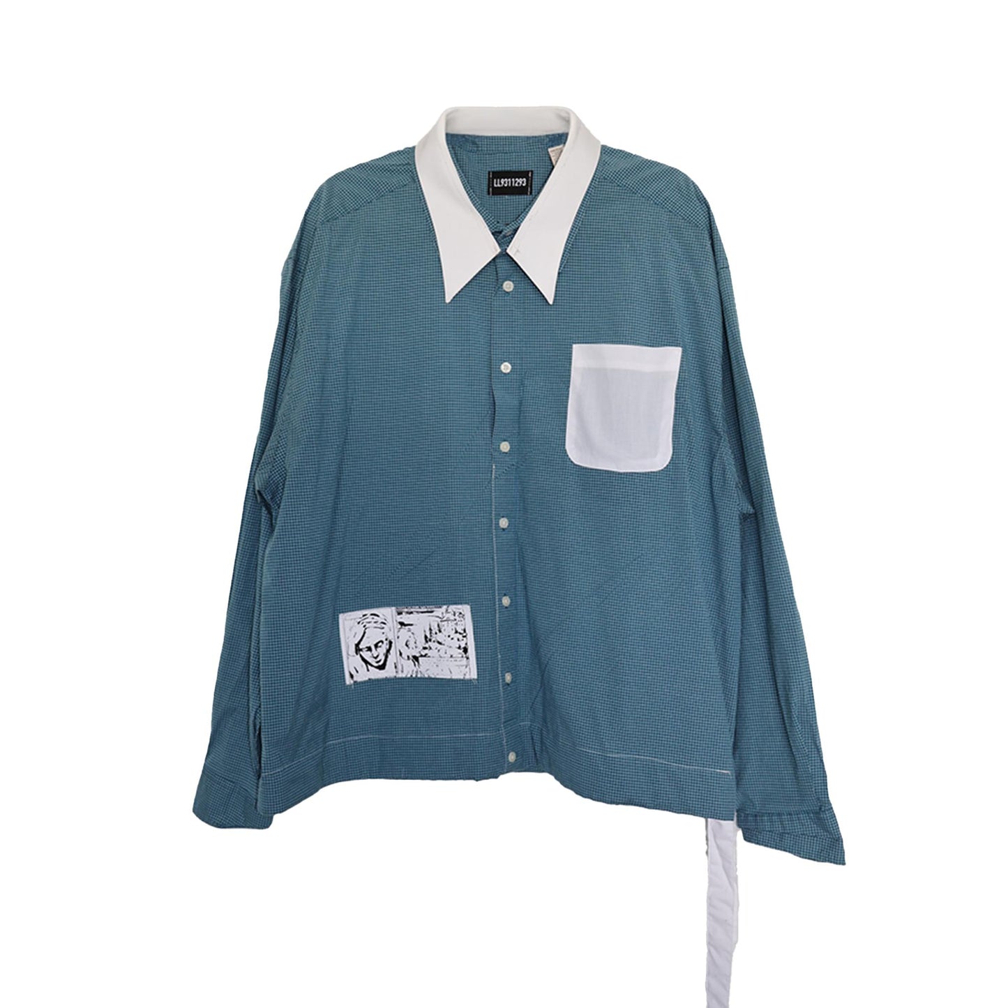 Turqoise Flannel LS