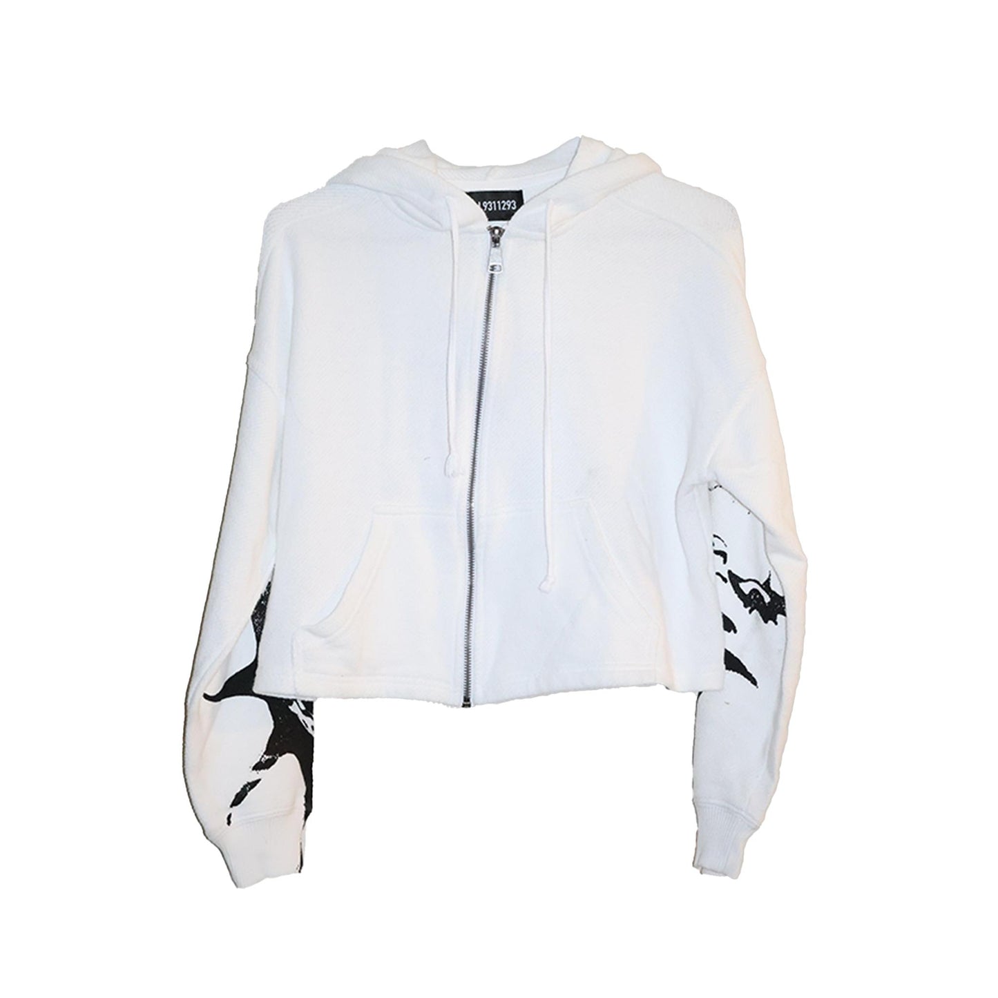 WHITE TERRY JACKET