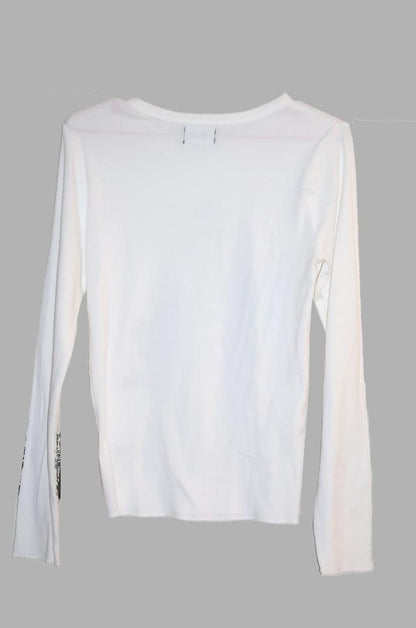 WHITE LONG SLEEVE