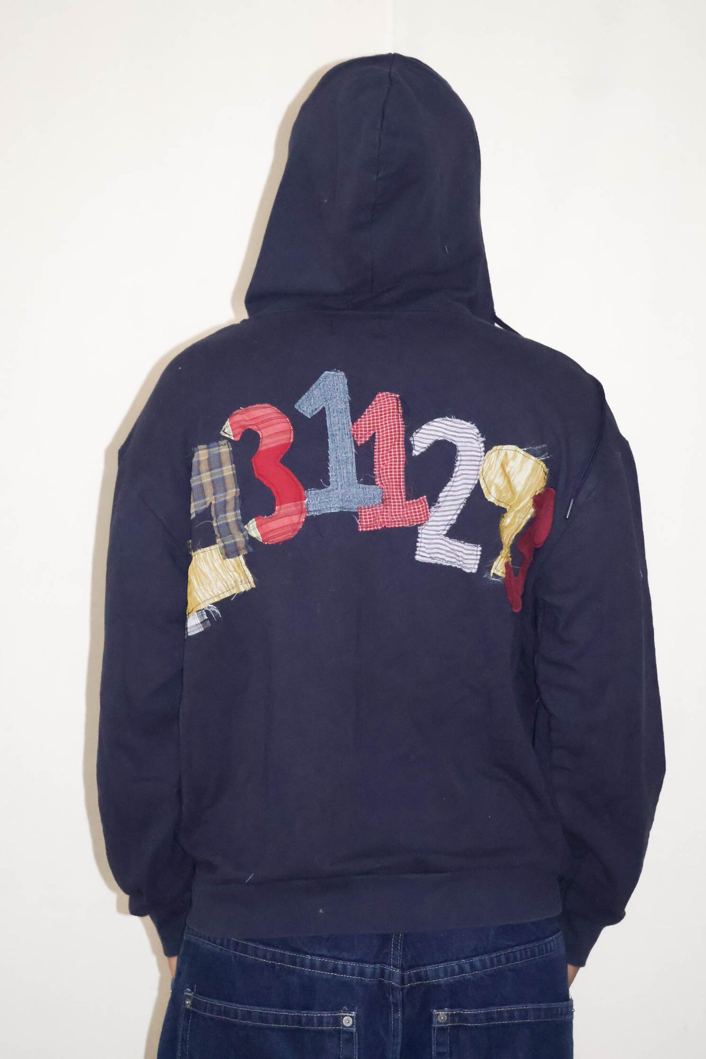 Navy Zip-Up Hoodie