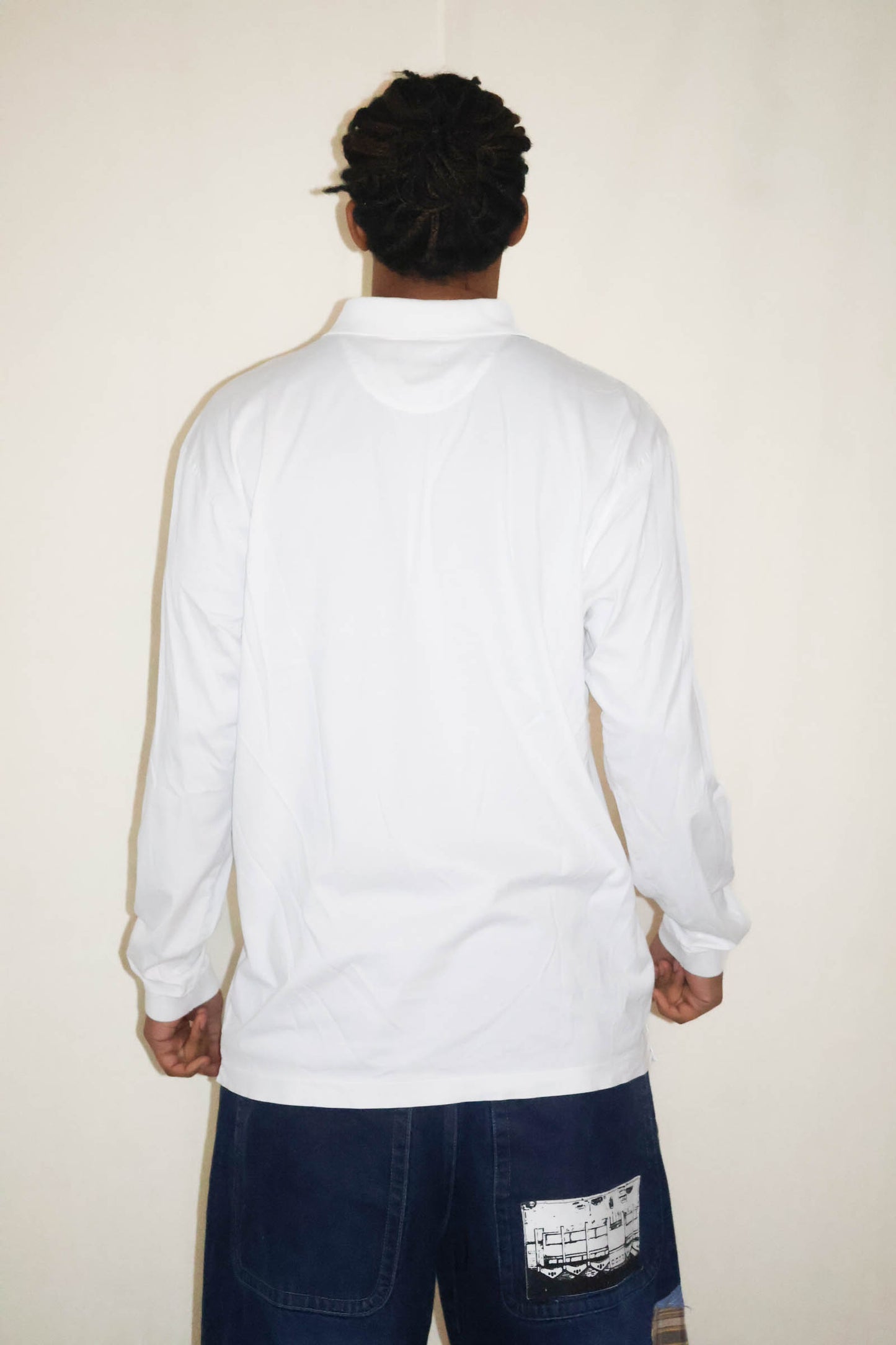 White Polo LS