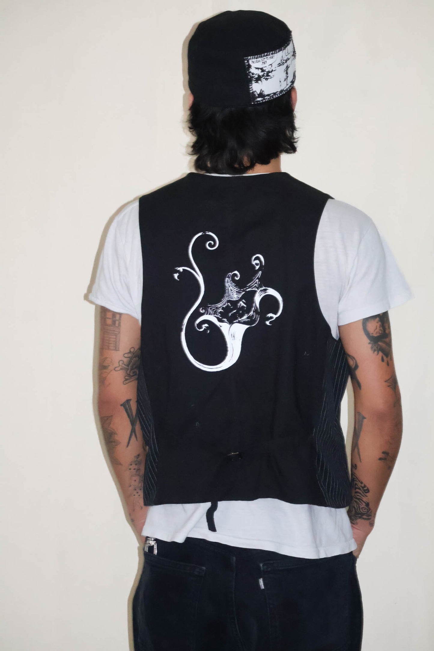 Pinstripe Vest