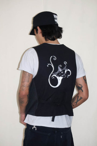 Pinstripe Vest