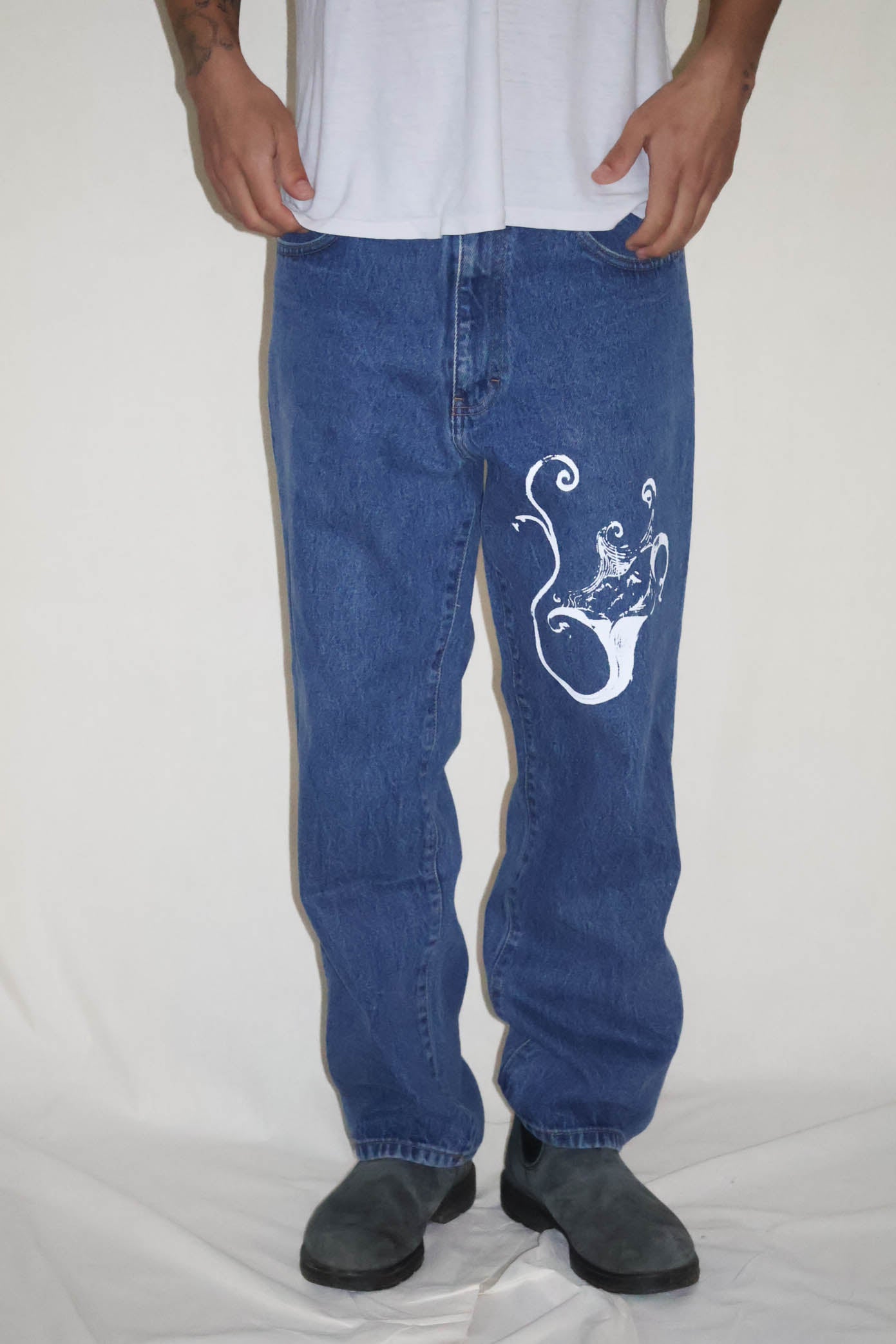 Straight Leg Jeans