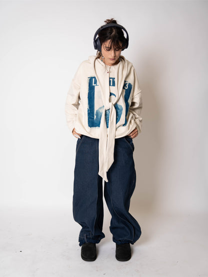 Blue Braid Pant