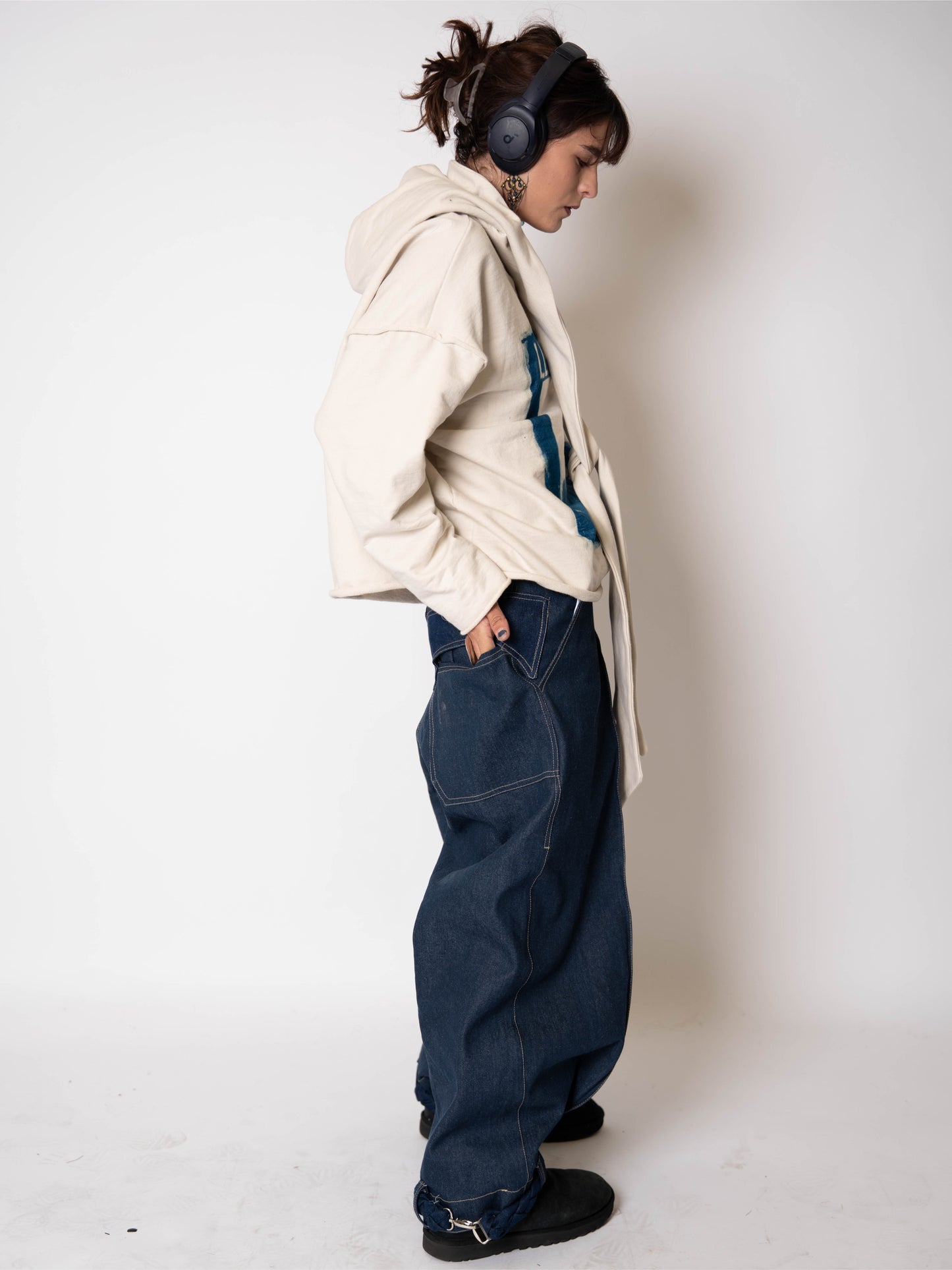 Blue Braid Pant
