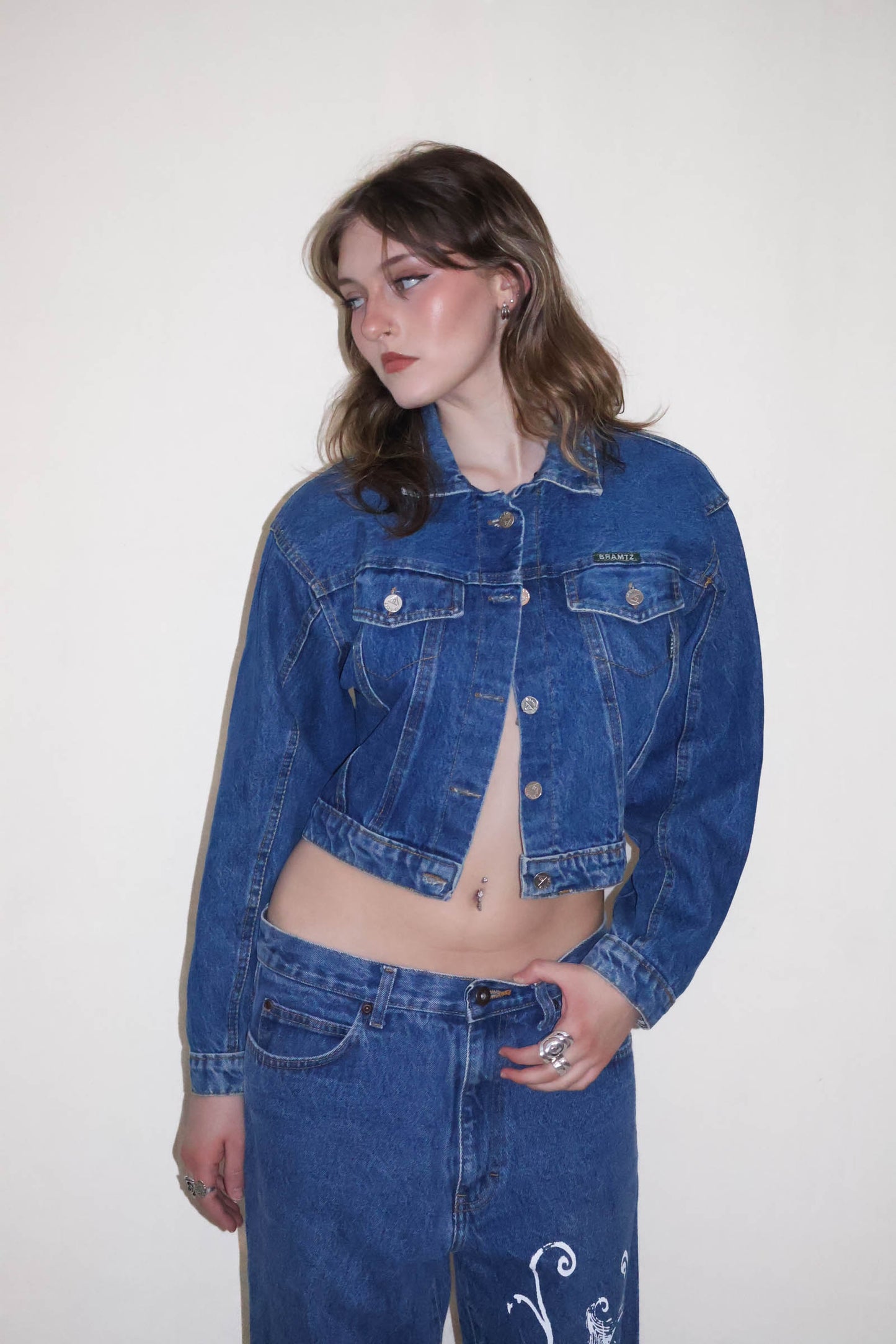 Cropped Denim Jacket