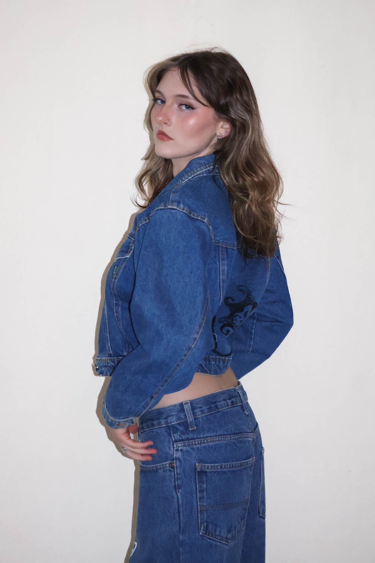 Cropped Denim Jacket