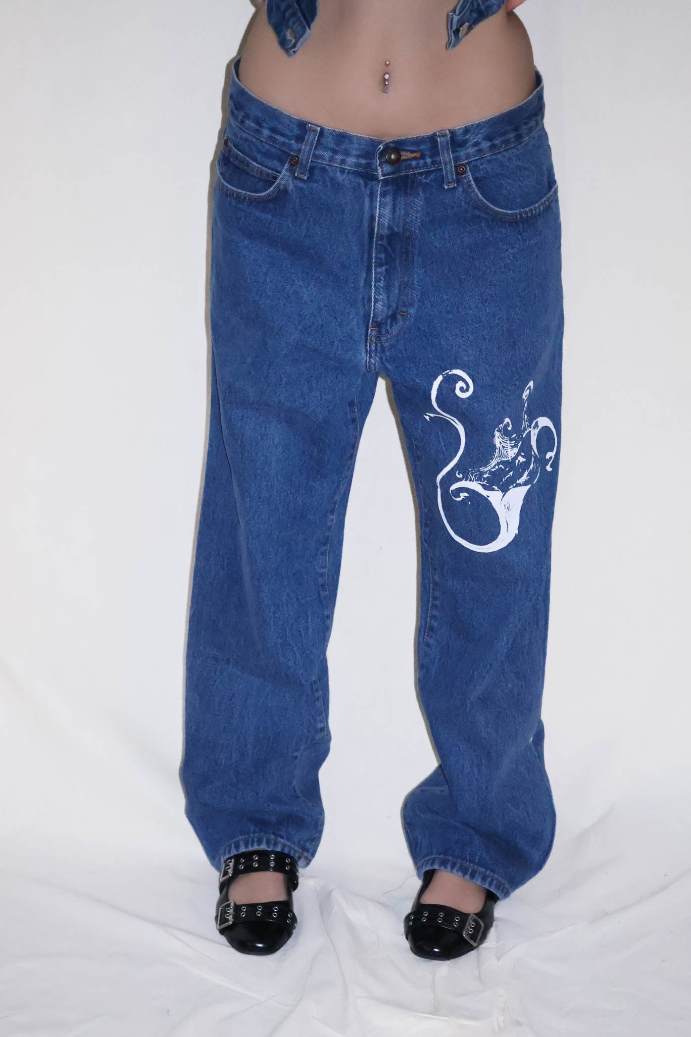 Straight Leg Jeans