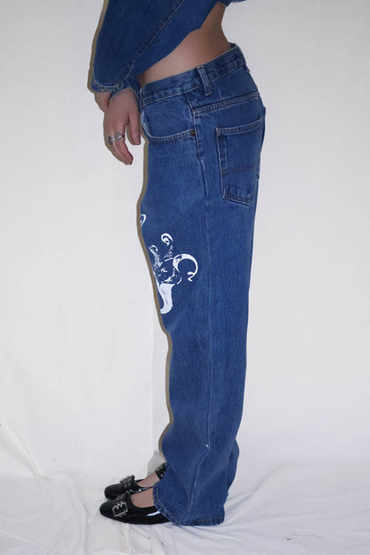 Straight Leg Jeans