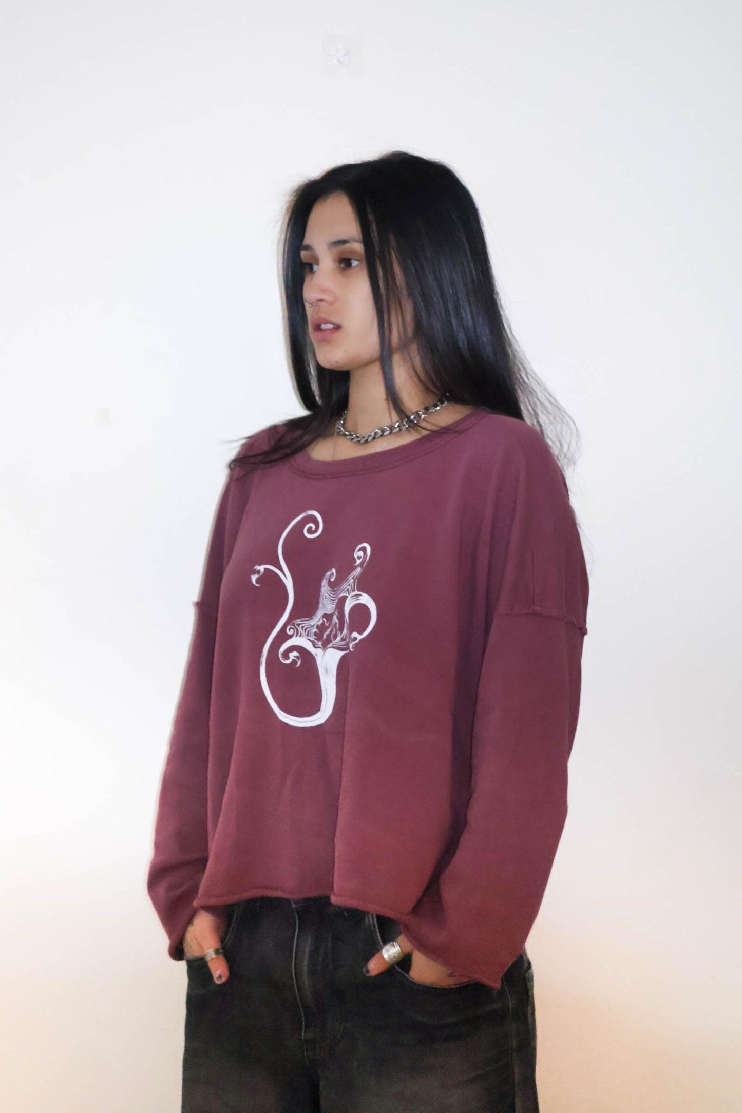 Burgundy LS