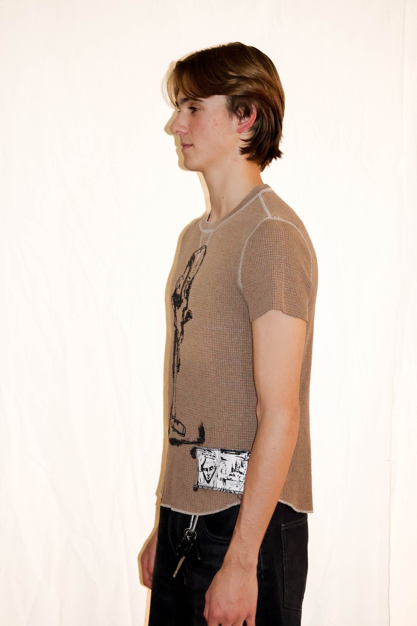 BROWN SHORT SLEEVE