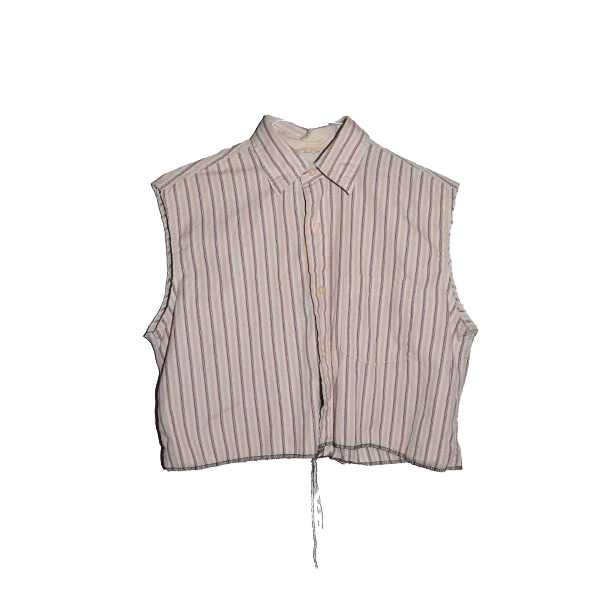 CROPPED STRIPE NO SLEEVE