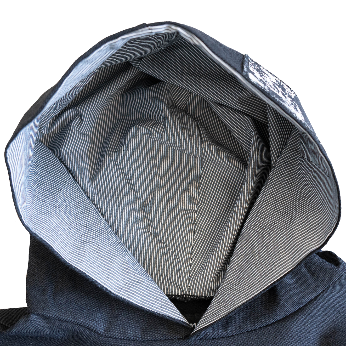 Black Denim Hoodie