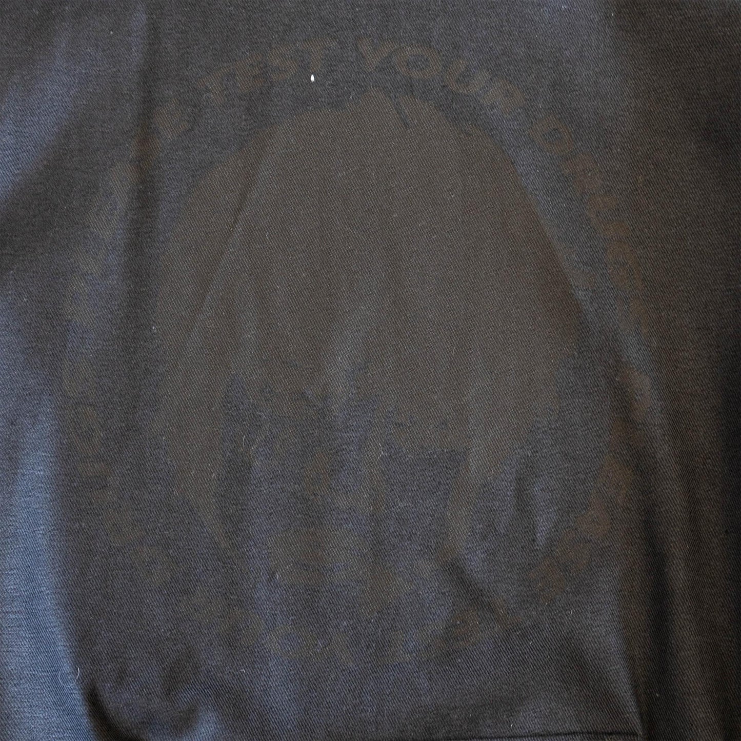 Black Denim Hoodie