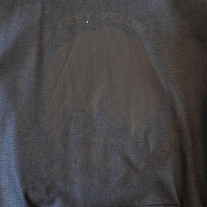 Black Denim Hoodie