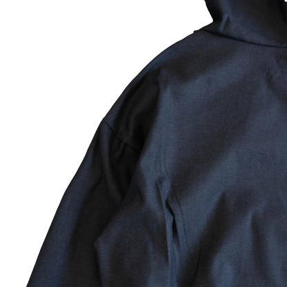 Black Denim Hoodie