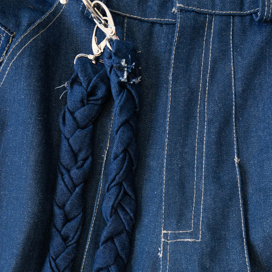 Blue Braid Pant