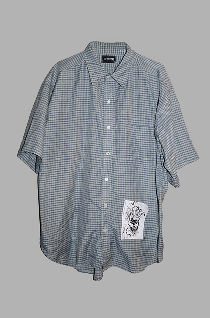 Blue Flannel Button Up