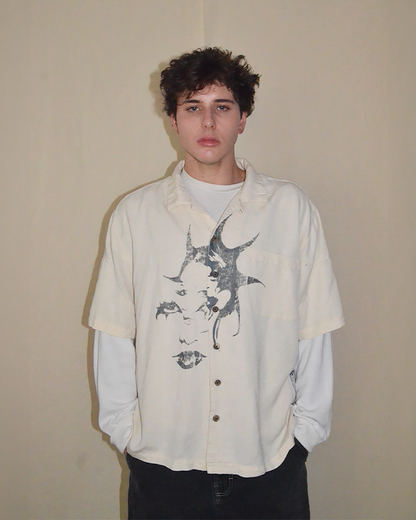 CREAM LAYERED LONG SLEEVE