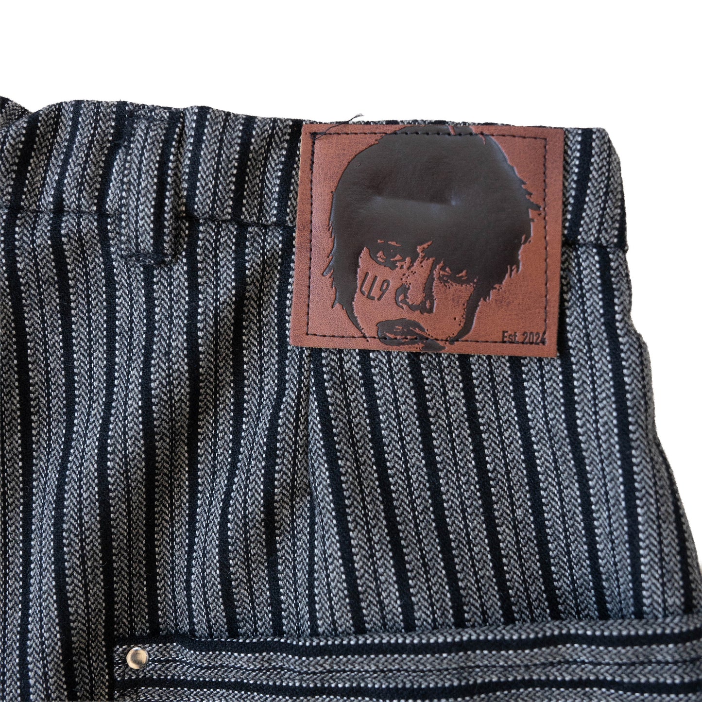 Grey Pinstripe