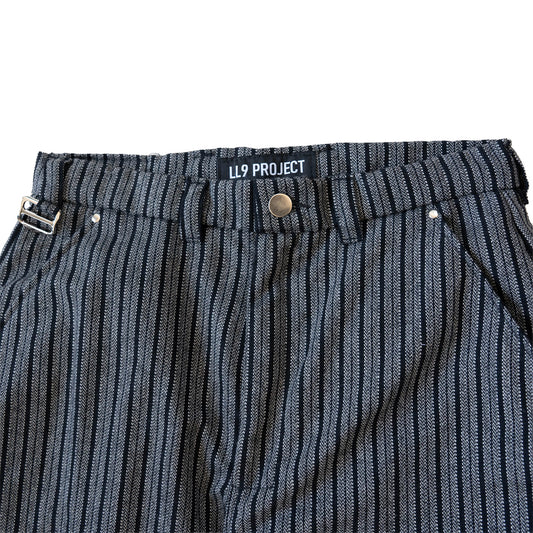Grey Pinstripe