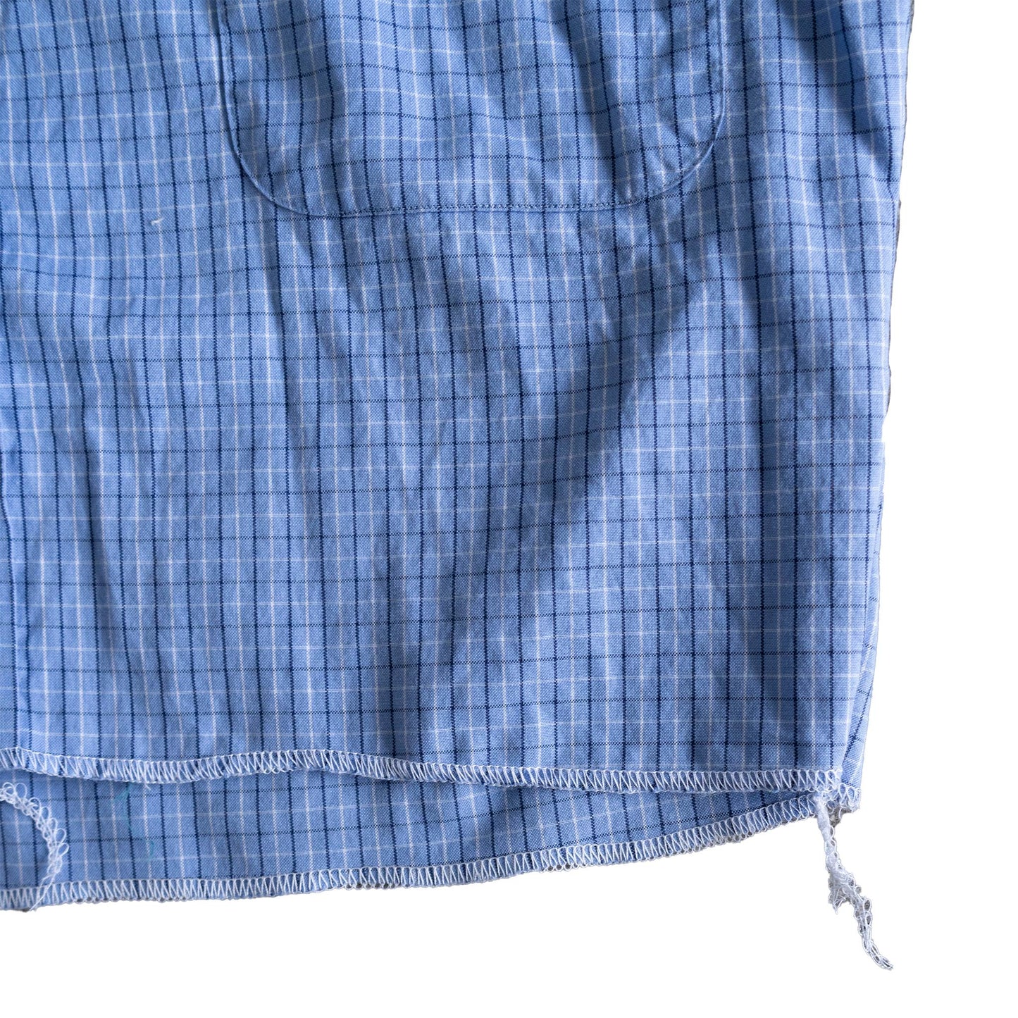 Blue Cropped Top