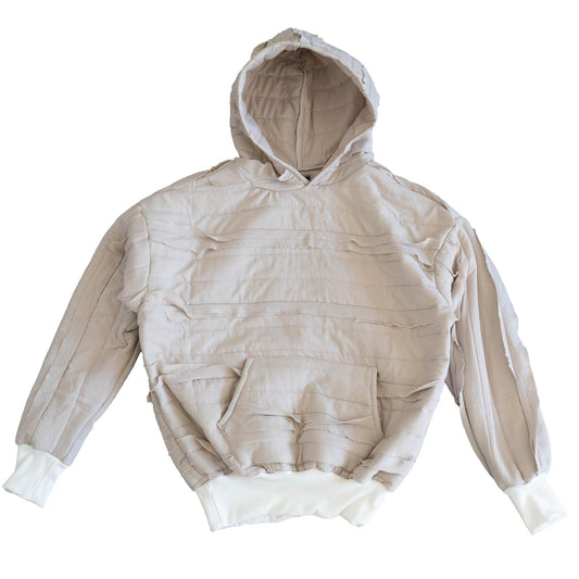 Beige-Hoodie