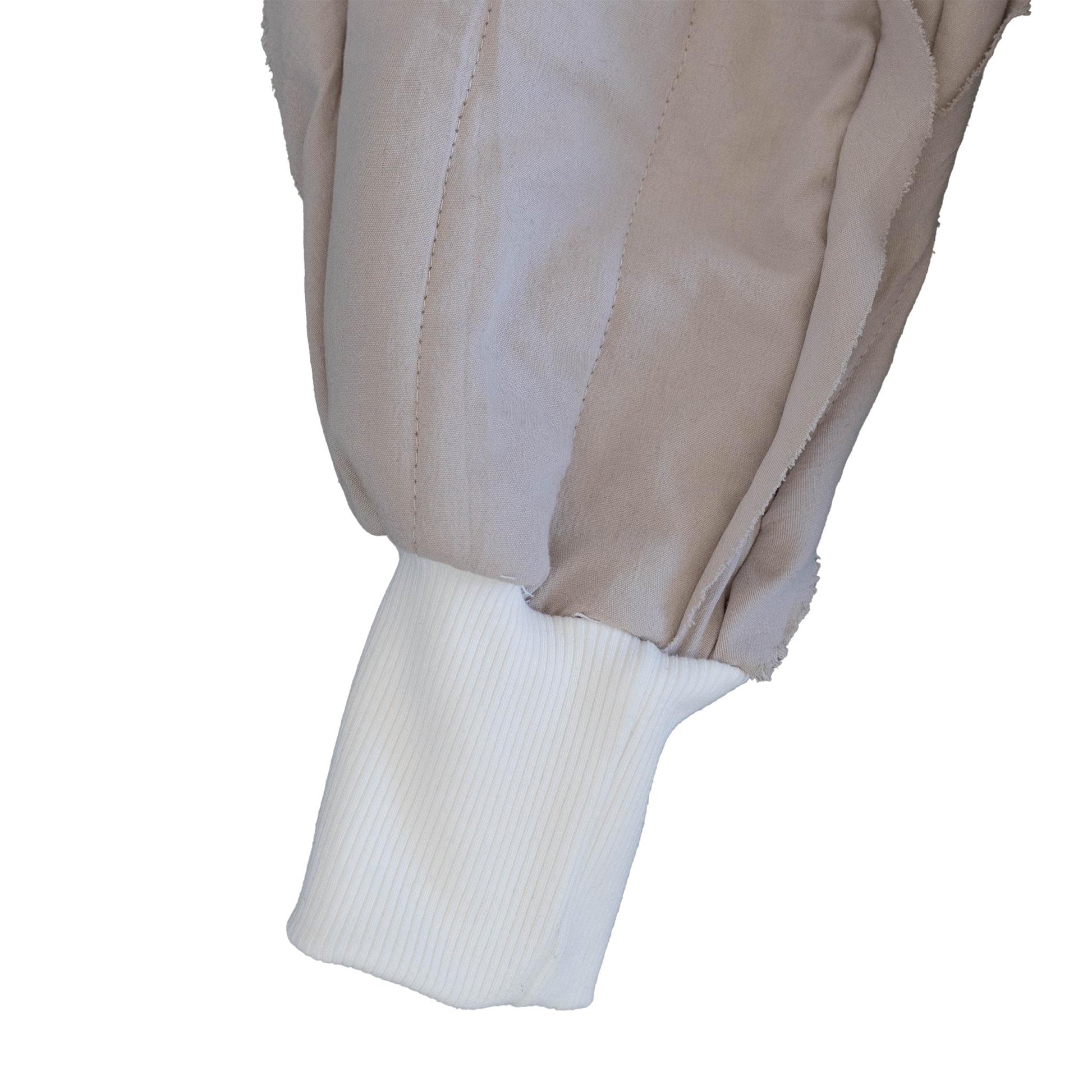 Beige-Hoodie