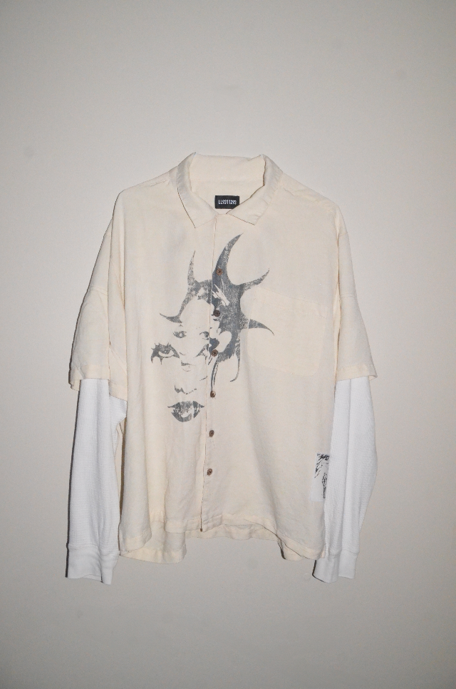 CREAM LAYERED LONG SLEEVE