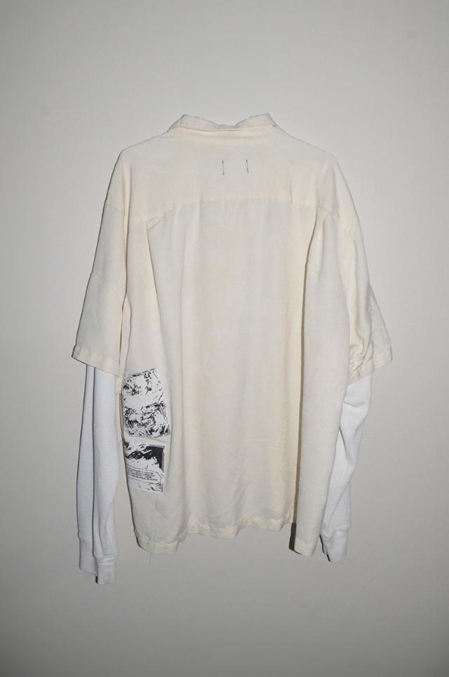 CREAM LAYERED LONG SLEEVE