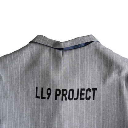 Grey Pinstripe Top