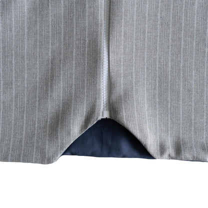 Grey Pinstripe Top